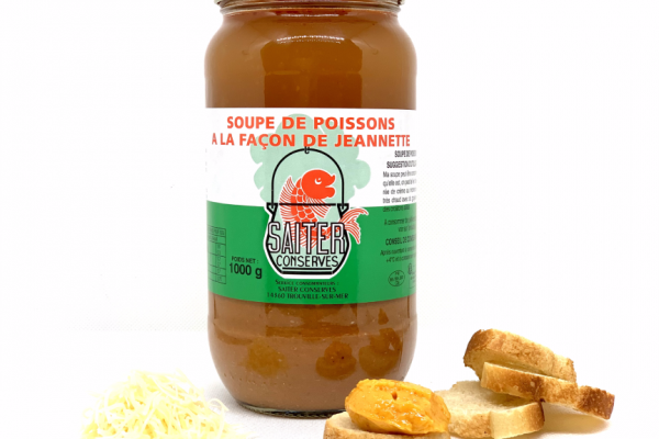 Soupe de poissons à la façon Jeannette – Bocal de 800 g